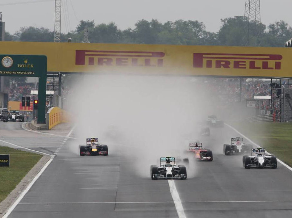 Start zum Grand Prix von Ungarn 2014