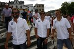 Alessandro Zanardi, Timo Glock (MTEK-BMW) und Bruno Spengler (MTEK-BMW) 