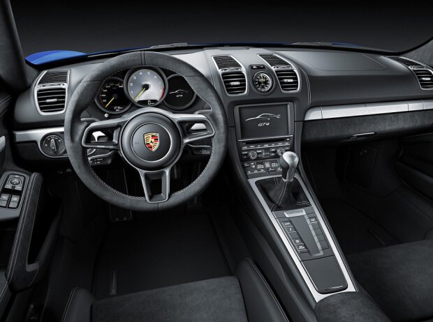 Cockpit des Porsche Cayman GT4 Cockpit des Porsche Cayman GT4