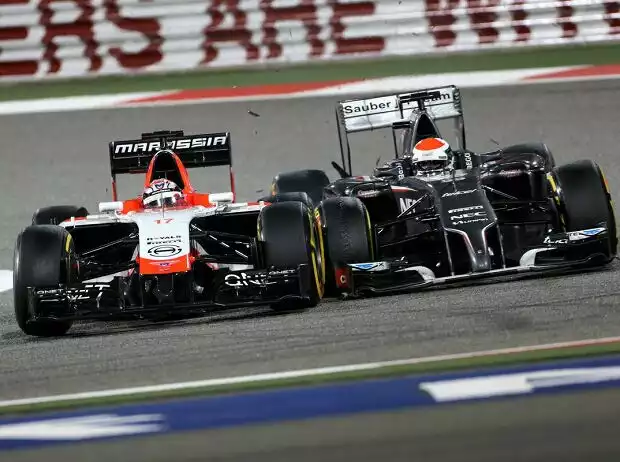 Jules Bianchi und Adrian Sutil Titel-Bild zur News: Jules Bianchi und Adrian Sutil