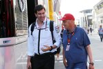 Toto Wolff und Niki Lauda 