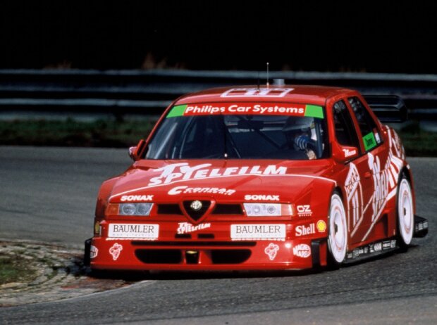Titel-Bild zur News: Christian Danner, Alfa Romeo, DTM