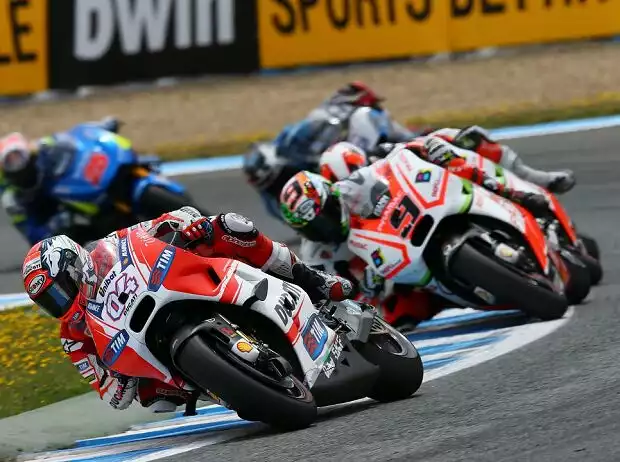 Andrea Dovizioso, Danilo Petrucci Titel-Bild zur News: Andrea Dovizioso, Danilo Petrucci