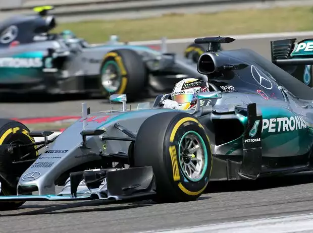 Lewis Hamilton, Nico Rosberg Titel-Bild zur News: Lewis Hamilton, Nico Rosberg
