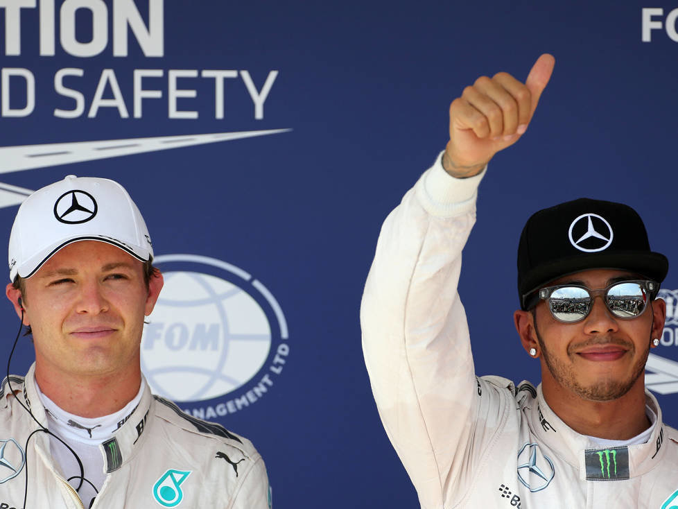 Nico Rosberg, Lewis Hamilton