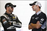 Jimmie Johnson (Hendrick) und Crewchief Chad Knaus