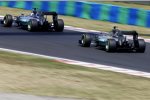 Lewis Hamilton (Mercedes) und Nico Rosberg (Mercedes) 