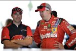 Kyle Busch (Gibbs) und Crewchief Adam Stevens