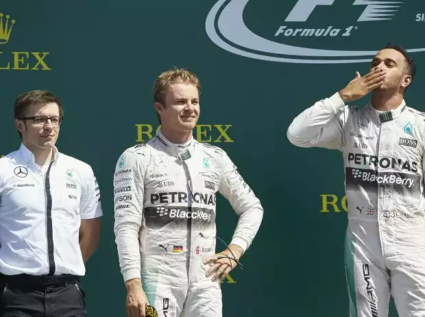 Nico Rosberg, Lewis Hamilton Titel-Bild zur News: Nico Rosberg, Lewis Hamilton
