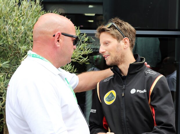 Titel-Bild zur News: Jules Bianchi, Romain Grosjean
