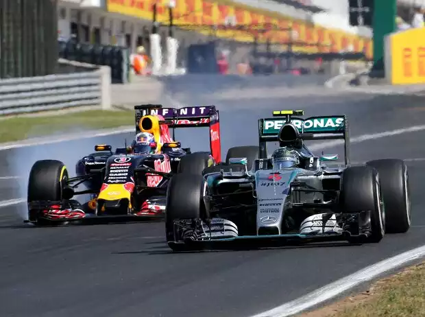 Nico Rosberg, Daniel Ricciardo Titel-Bild zur News: Nico Rosberg, Daniel Ricciardo