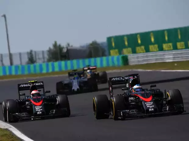 Fernando Alonso, Jenson Button Titel-Bild zur News: Fernando Alonso, Jenson Button