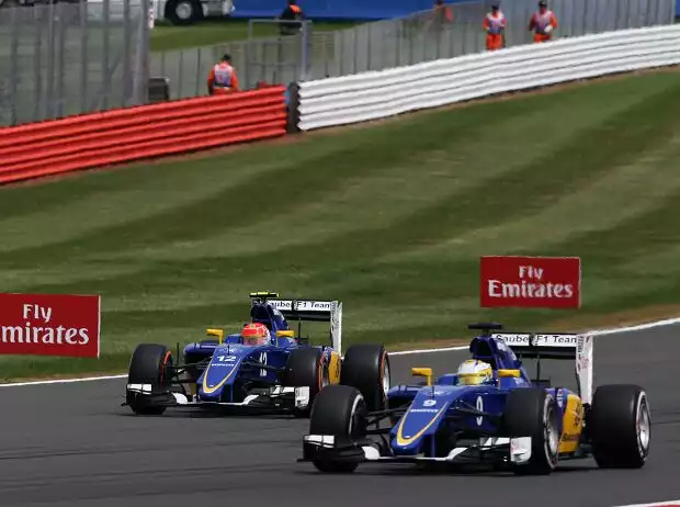 Titel-Bild zur News: Marcus Ericsson, Felipe Nasr