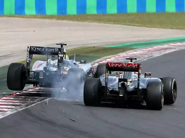 Sergio Perez, Pastor Maldonado Titel-Bild zur News: Sergio Perez, Pastor Maldonado