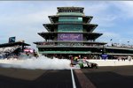 Xfinity: Burnout von Sieger Kyle Busch (Gibbs) im Brickyard