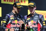 Daniel Ricciardo (Red Bull) und Daniil Kwjat (Red Bull) 