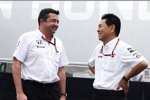 Eric Boullier und Yasuhisa Arai 