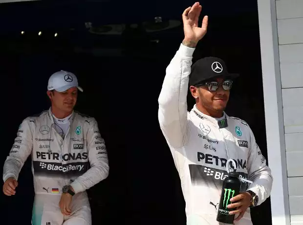 Lewis Hamilton, Nico Rosberg Titel-Bild zur News: Lewis Hamilton, Nico Rosberg