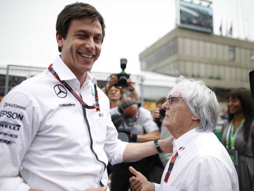 Toto Wolff, Bernie Ecclestone
