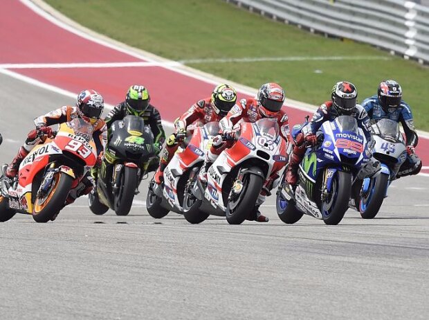 MotoGP Start in Austin