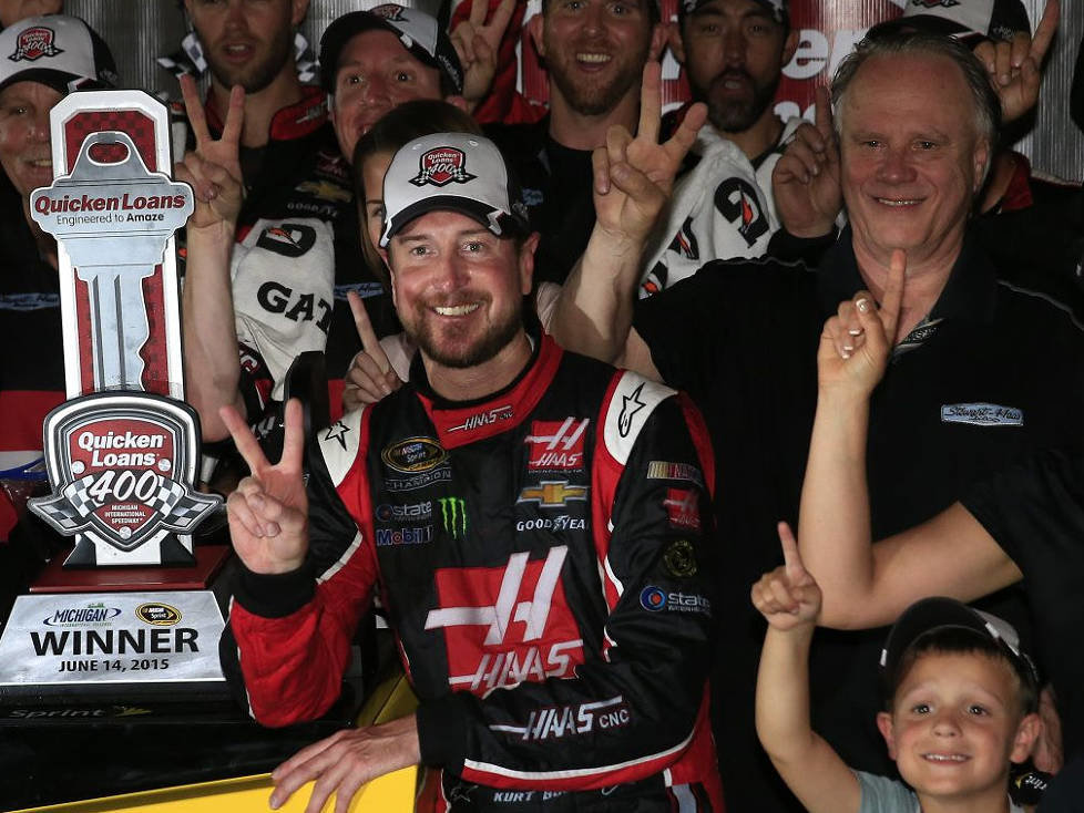 Kurt Busch und Gene Haas