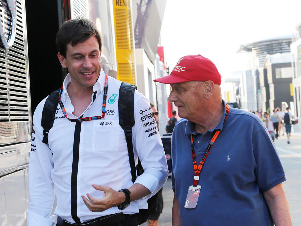 Toto Wolff, Niki Lauda