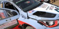 Bild zum Inhalt: WRC Rallye Finnland: Thierry Neuville crasht im Shakedown