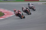 Max Biaggi vor Leon Haslam und Sylvain Guintoli 