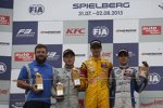 Felix Rosenqvist, Antonio Giovinazzi und Sergio Sette Camara