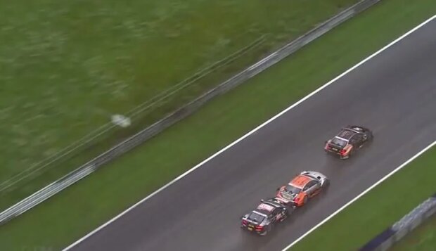  ~Timo Scheider, Robert Wickens und Pascal Wehrlein~          