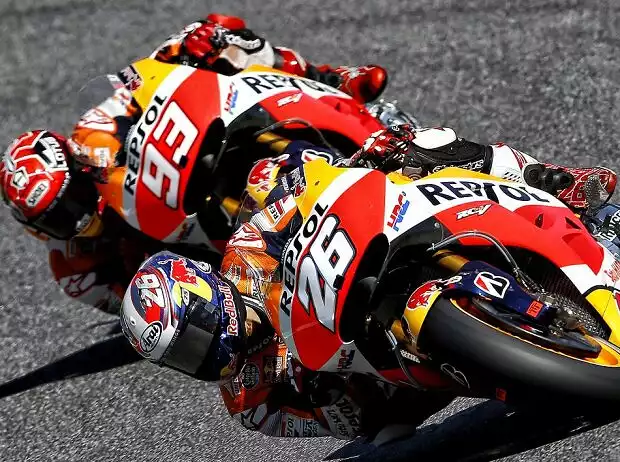 Titel-Bild zur News: Marc Marquez, Daniel Pedrosa