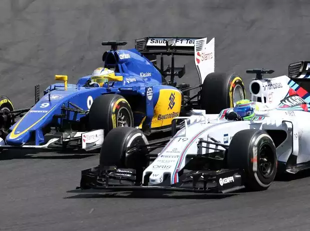 Marcus Ericsson, Felipe Massa Titel-Bild zur News: Marcus Ericsson, Felipe Massa