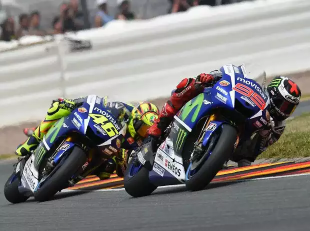 Valentino Rossi, Jorge Lorenzo Titel-Bild zur News: Valentino Rossi, Jorge Lorenzo