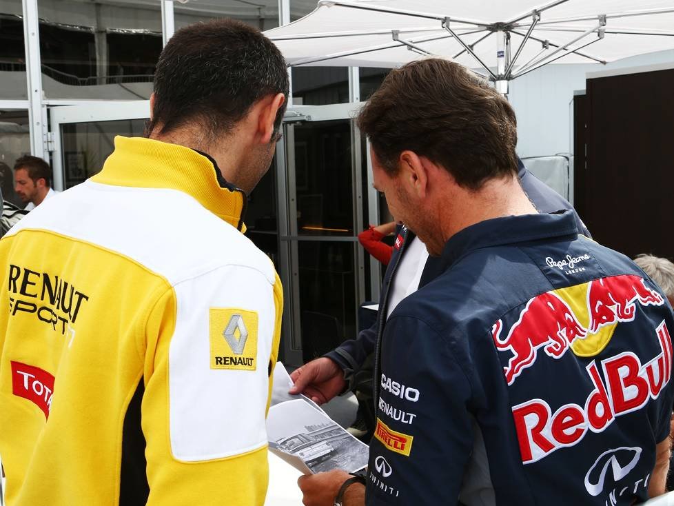 Cyril Abiteboul, Christian Horner