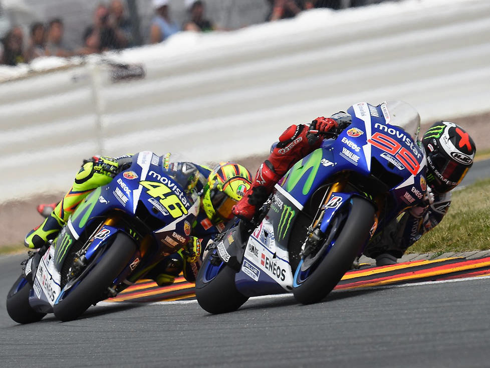 Valentino Rossi, Jorge Lorenzo