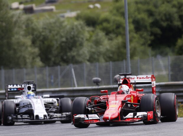 Sebastian Vettel, Felipe Massa