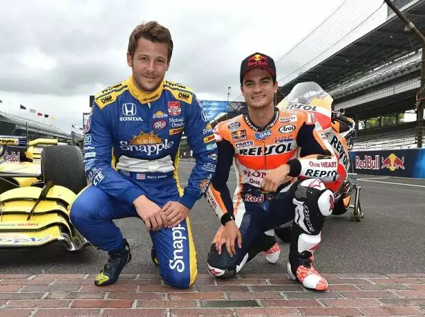 Marco Andretti, Daniel Pedrosa, Nicky Hayden Titel-Bild zur News: Marco Andretti, Daniel Pedrosa, Nicky Hayden