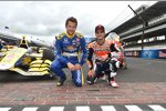 Marco Andretti und Daniel Pedrosa