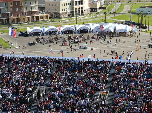 Fans in Sotschi 2014 Titel-Bild zur News: Fans in Sotschi 2014
