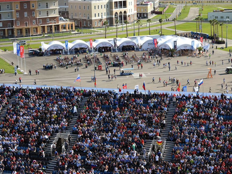 Fans in Sotschi 2014