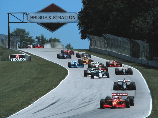 Juan Pablo Montoya in Elkhart Lake 1999