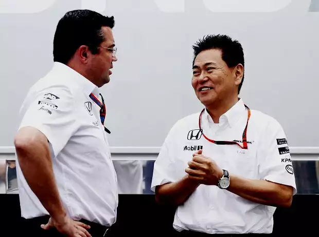 Eric Boullier, Yasuhisa Arai Titel-Bild zur News: Eric Boullier, Yasuhisa Arai