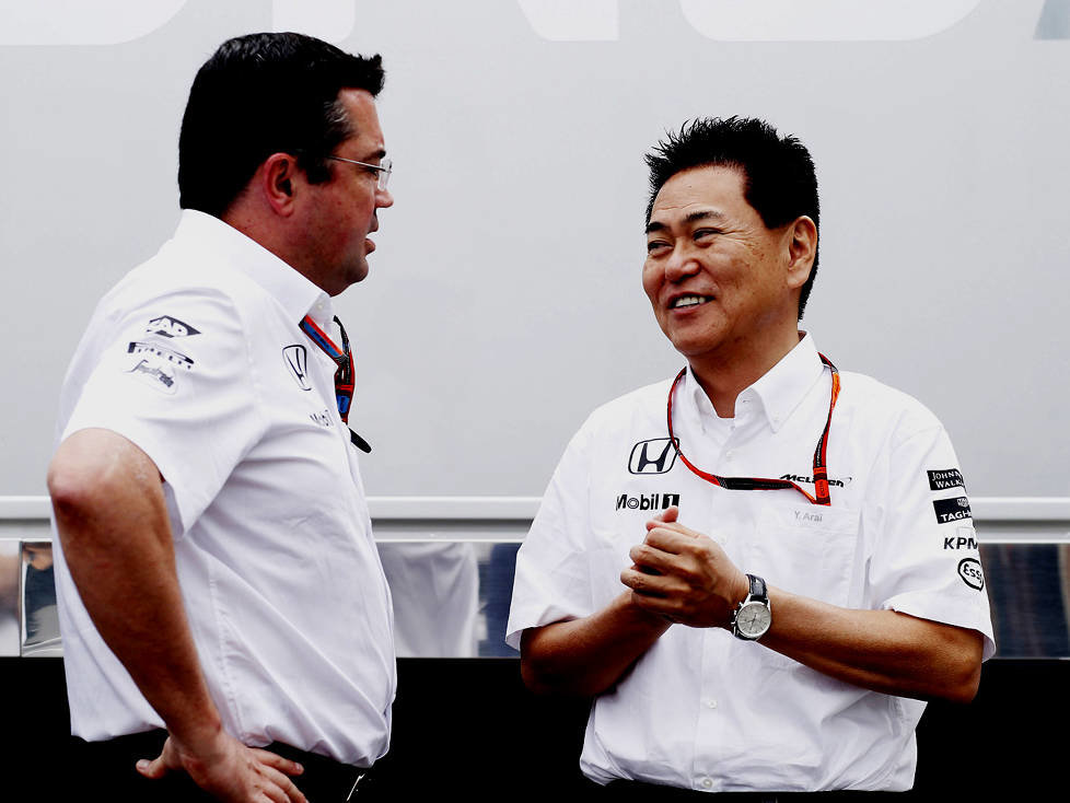 Eric Boullier, Yasuhisa Arai