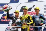 Johann Zarco, Alex Rins und Franco Morbidelli 