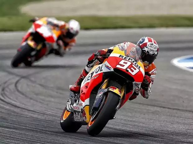 Marc Marquez, Daniel Pedrosa Titel-Bild zur News: Marc Marquez, Daniel Pedrosa