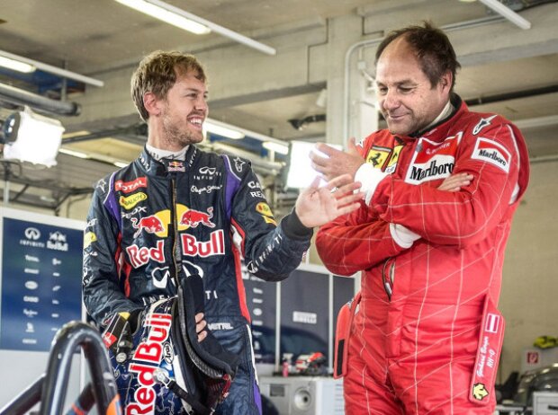 Titel-Bild zur News: Sebastian Vettel, Gerhard Berger