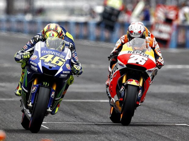 Daniel Pedrosa, Valentino Rossi Daniel Pedrosa, Valentino Rossi