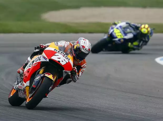 Daniel Pedrosa, Valentino Rossi Titel-Bild zur News: Daniel Pedrosa, Valentino Rossi