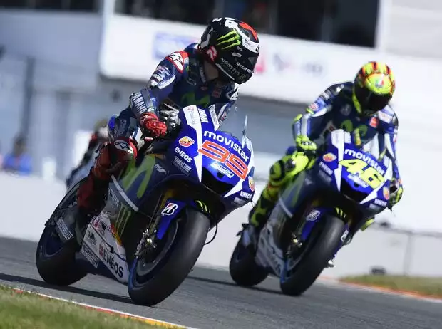 Jorge Lorenzo, Valentino Rossi Titel-Bild zur News: Jorge Lorenzo, Valentino Rossi
