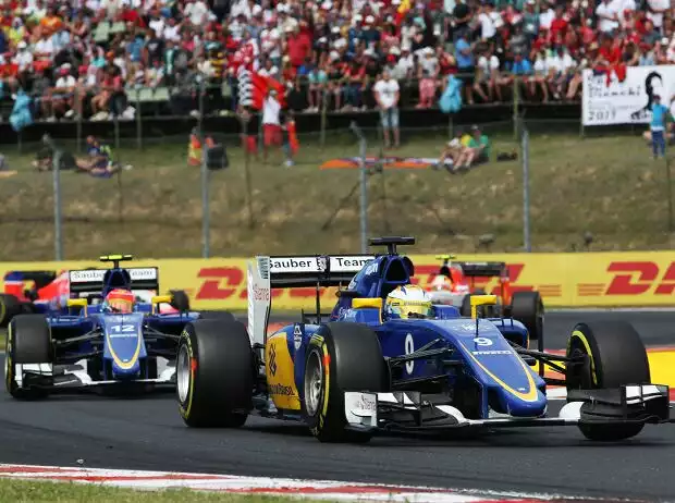 Titel-Bild zur News: Marcus Ericsson, Felipe Nasr